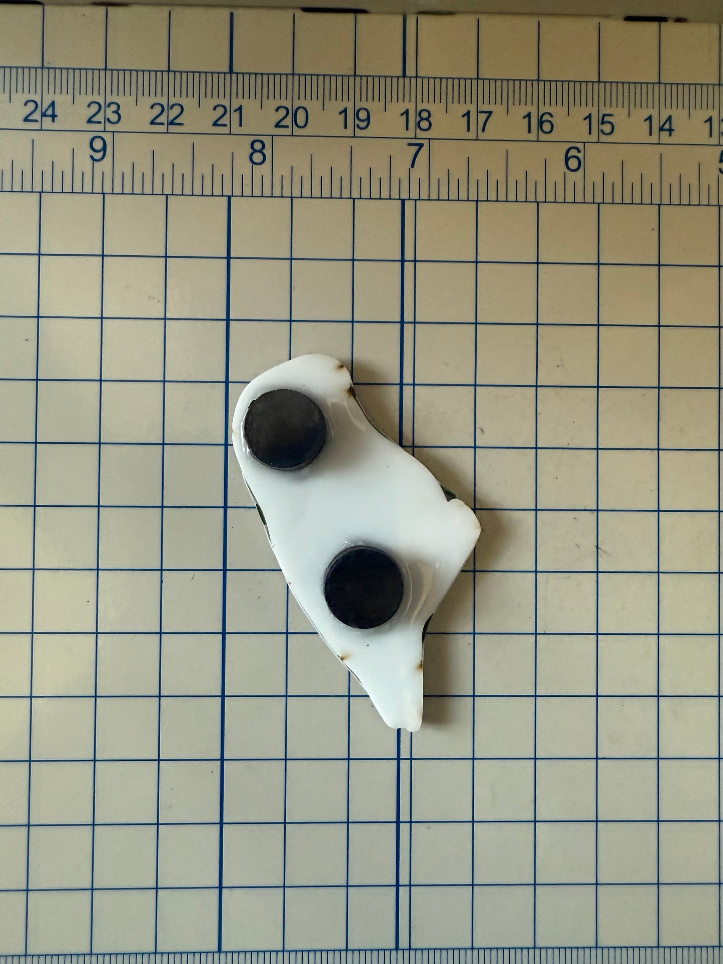 Handcrafted Rosy-Faced Lovebird Magnet