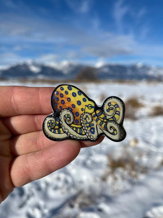 Blue-Ringed Octopus Magnet