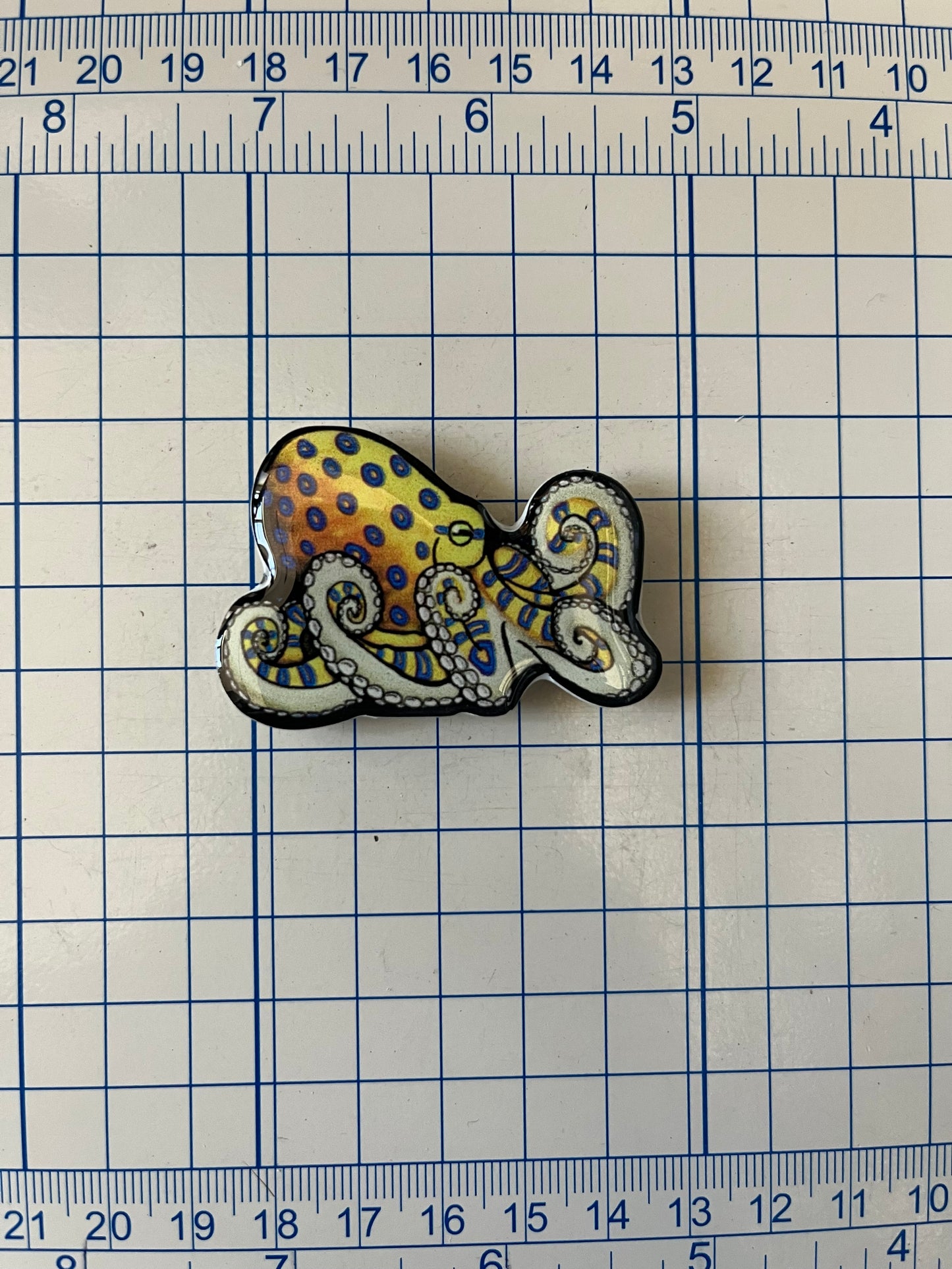 Blue-Ringed Octopus Magnet