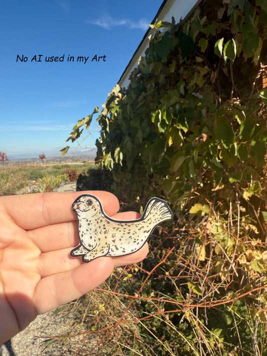 Harbor Seal Magnet